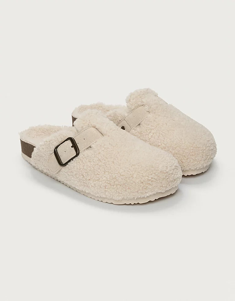 Borg Mule Corkbed Slippers