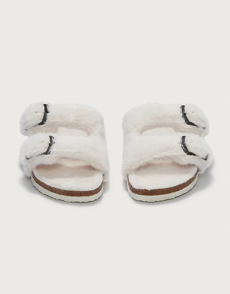 Faux Fur Corkbed Slippers